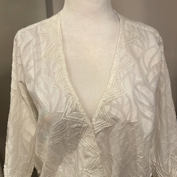 ⭐️Embroidered Cotton Tunic - Picture 8 of 15